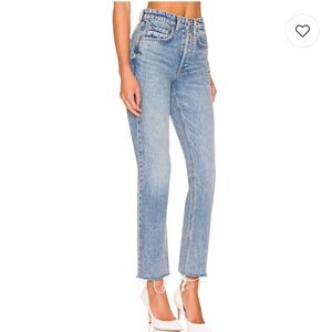 Karolina High Rise Straight in La Playa - Grlfrnd denim
